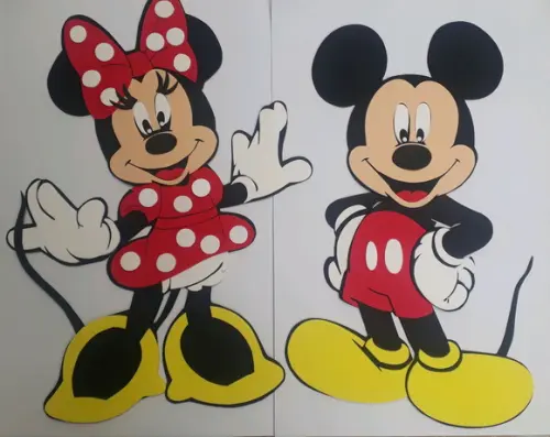 Painel Mickey e Minnie