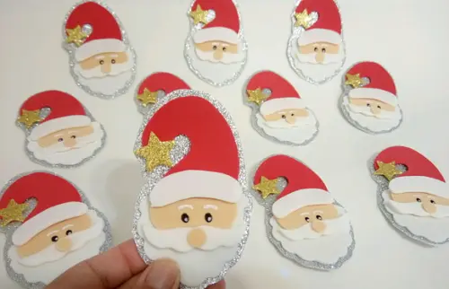 Aplique Papai Noel