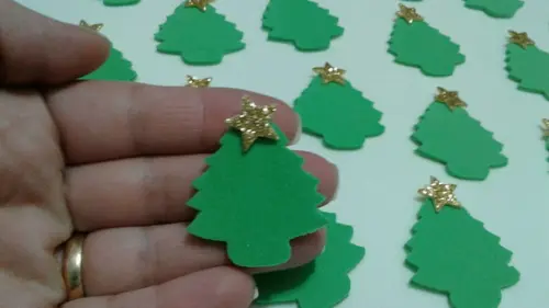 Aplique árvore de Natal