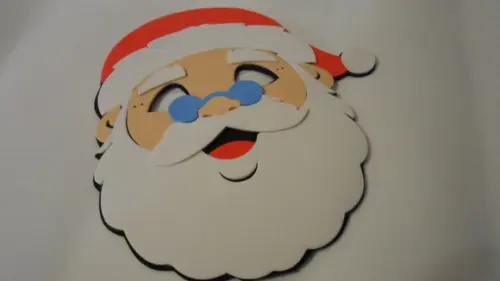 5 Máscaras Papai Noel
