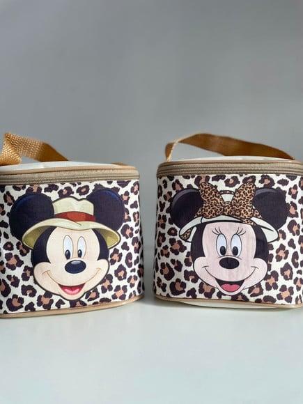 Bolsa Mickey e Minnie Safari