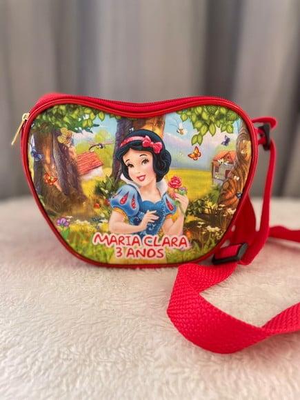 Bolsa Maçã Transversal Branca de Neve