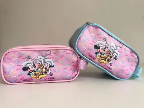 Estojo Mickey e Minnie Confeiteira