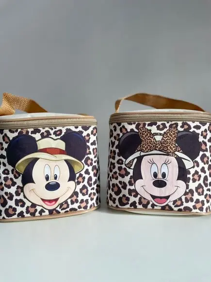 Bolsa Mickey e Minnie Safari