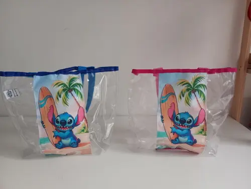 Bolsa Praia/piscina Personalizada, Bag Transparente Estampad