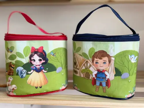 Bolsa Branca de Neve e o Príncipe