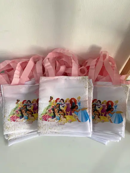 Ecobag Tecido Princesas