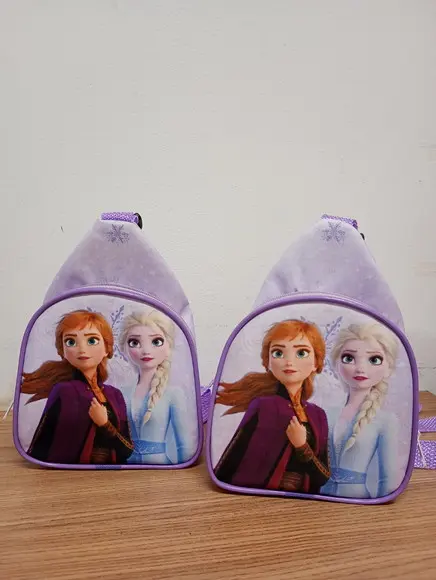 Bolsa Lateral Sling Bag Frozen e Elza
