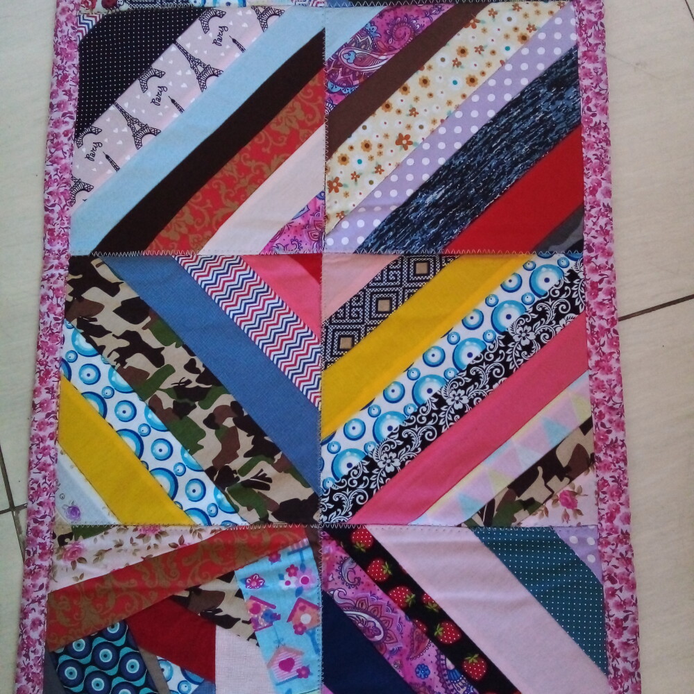 Tapete Patchwork Colorido