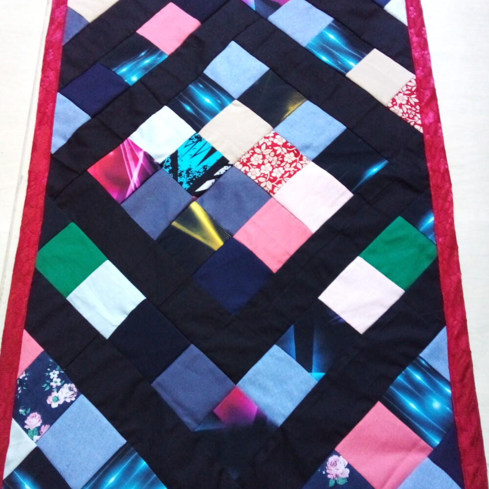 Tapete de Retalhos em Patchwork