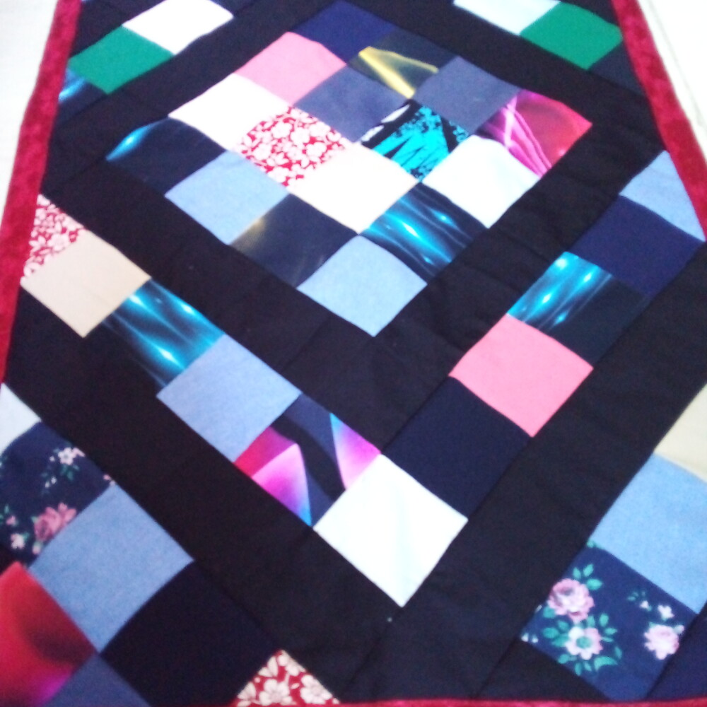 Tapete de Retalhos em Patchwork