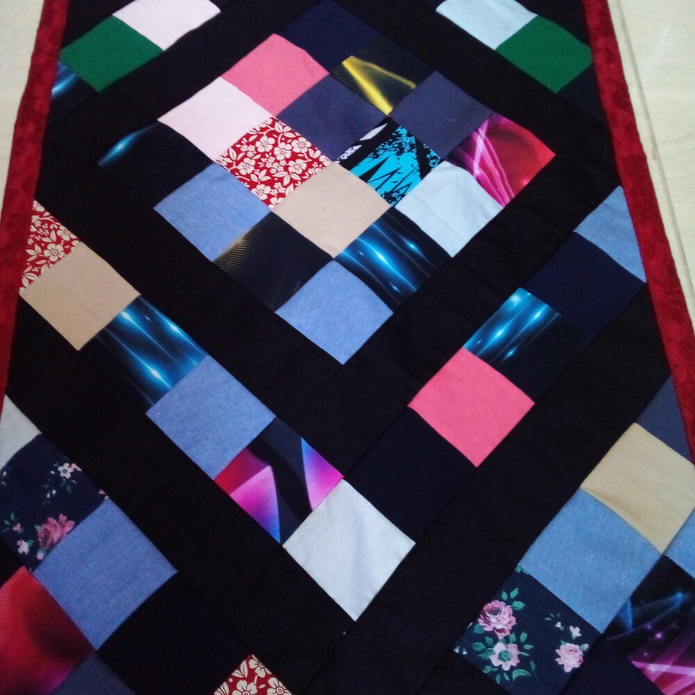 Tapete de Retalhos em Patchwork
