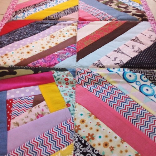 Tapete Patchwork Colorido