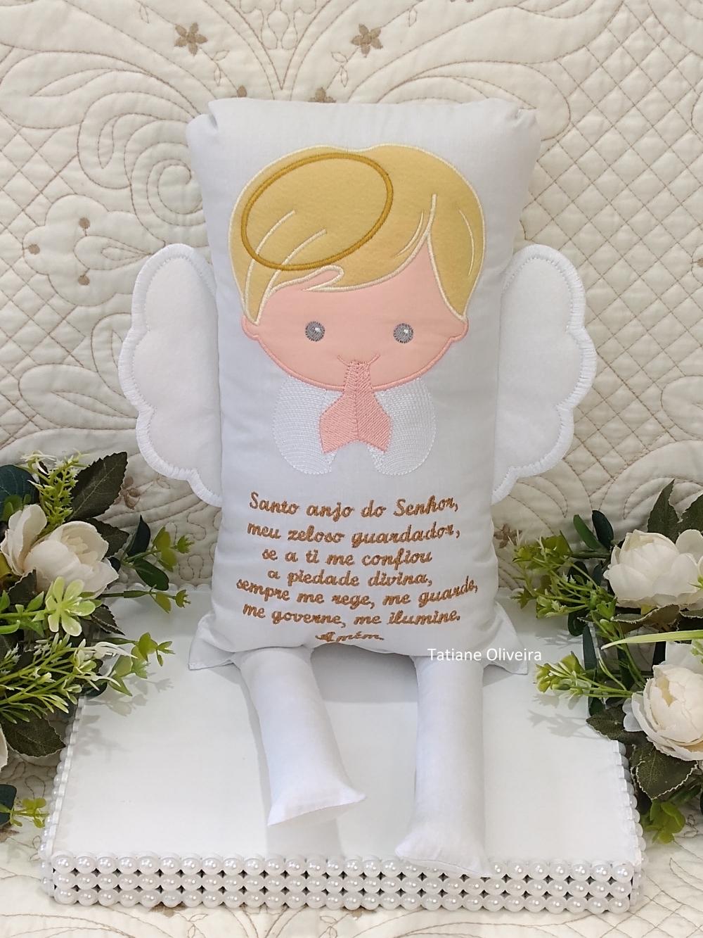 Naninha Anjo Com Oração do Anjo a Guarda - Naninha De Bebê Per
