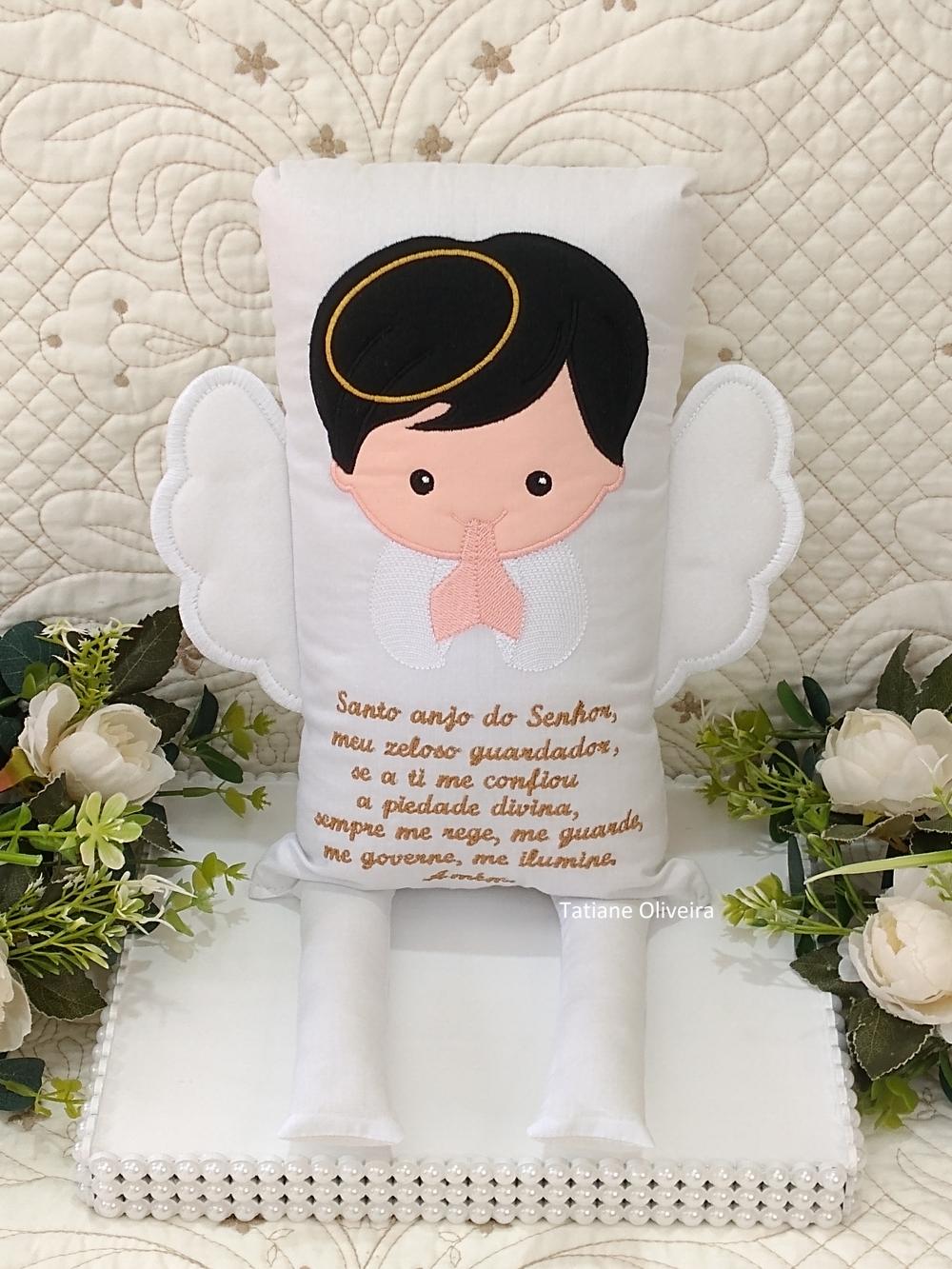 Naninha Anjo Com Oração do Anjo a Guarda - Naninha De Bebê Per