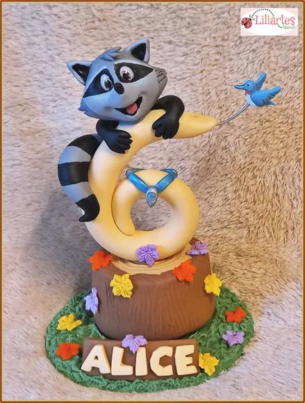 Vela Estilizada Princesa Pocahontas 15 cm C/nome
