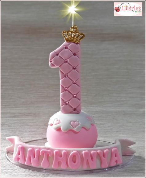 Vela Princesa- Personalizada