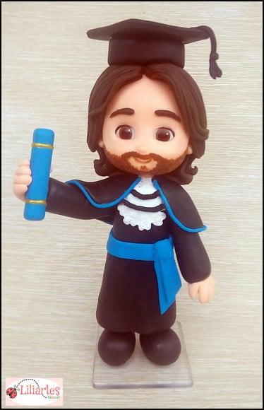 Boneco Personalizado-formatura 18cm