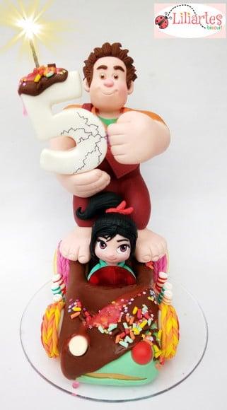 Escultura Detona Ralph Biscuit- 25cm