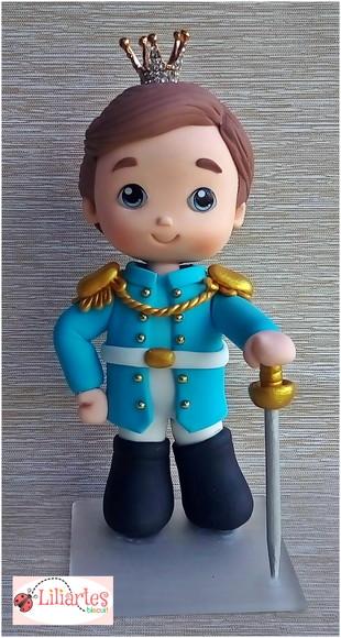 Boneco Príncipe 13cm p/ Topo