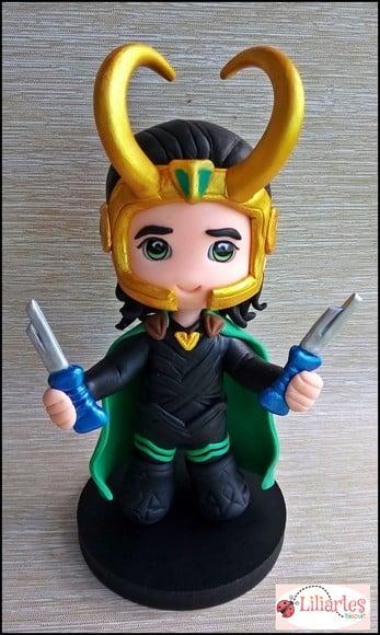 Vingadores Loki- Boneco colecionável 15cm