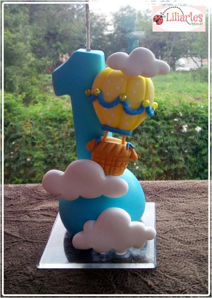 Vela balão 13cm