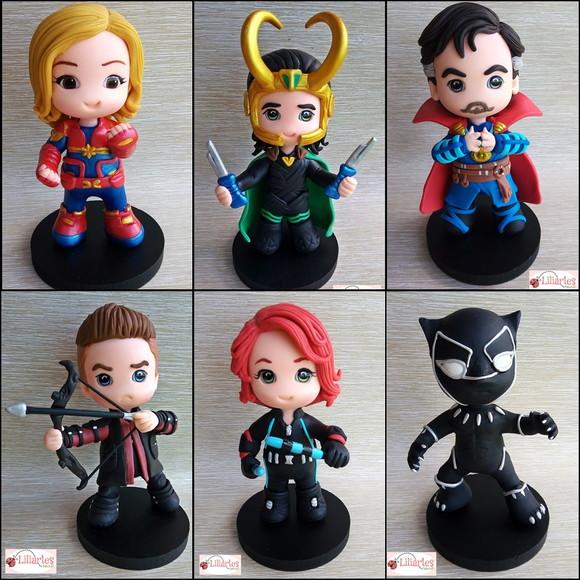 Vingadores -bonecos Colecionáveis 15cm