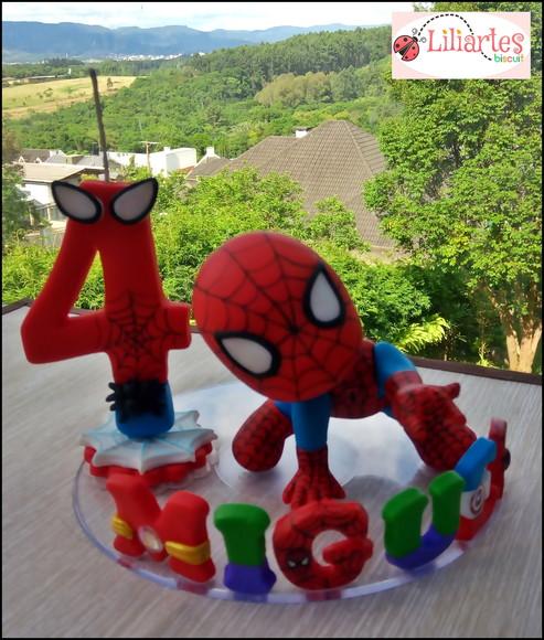 Topo Super Herói 15cm