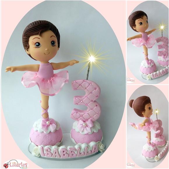 Bailarina personalizada 15cm