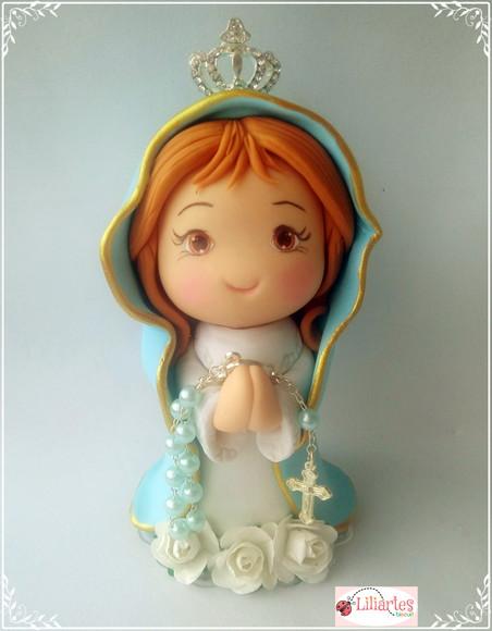 Santinha com tercinho-12cm