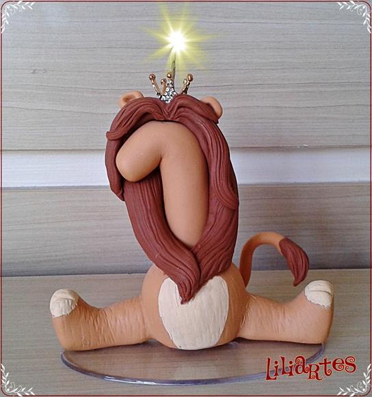 Vela leão by Liliartes_ proibido cópia