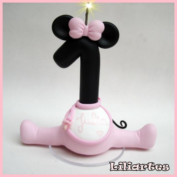 Vela 14cm_minnie Baby_proibido Cópia