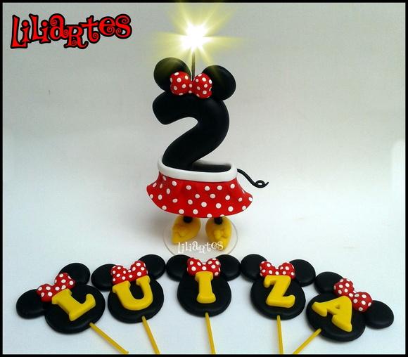 Vela numeral 12 Cm By Liliartes