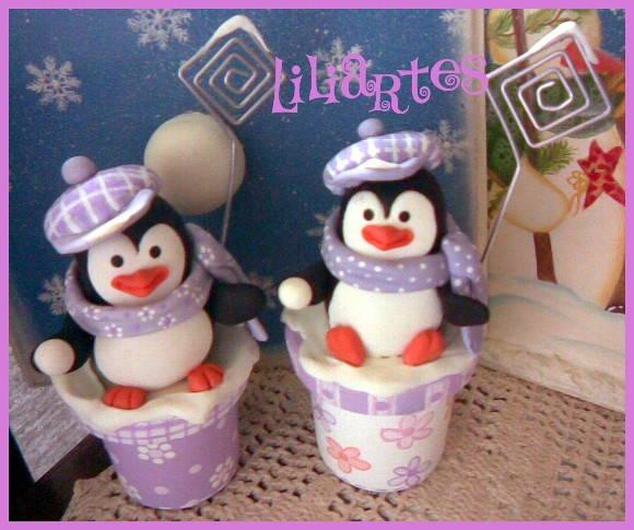 Porta recados pinguins