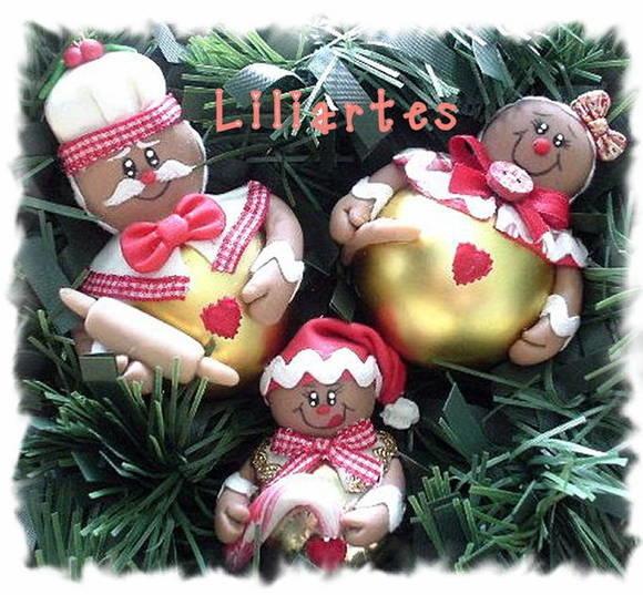 Bolinhas Natal_Família Gingerbread