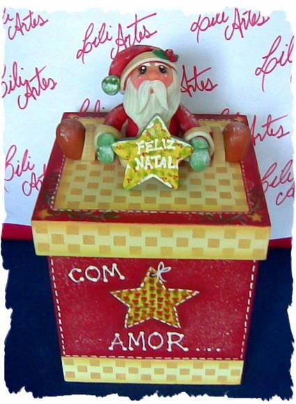 Caixa gde decorada_Natal