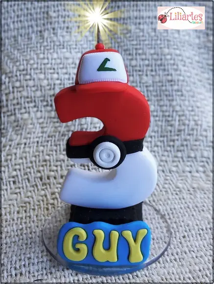 Vela Pokemon Personalizada