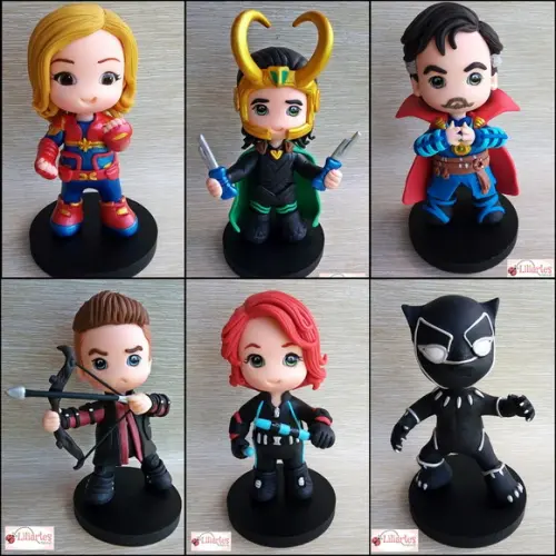 Vingadores -bonecos Colecionáveis 15cm