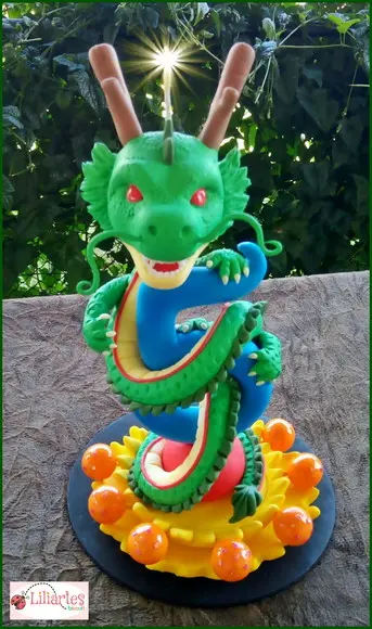 Topo de Bolo Dragão 20cm