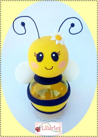 Abelhinhas porta doces 15 cm