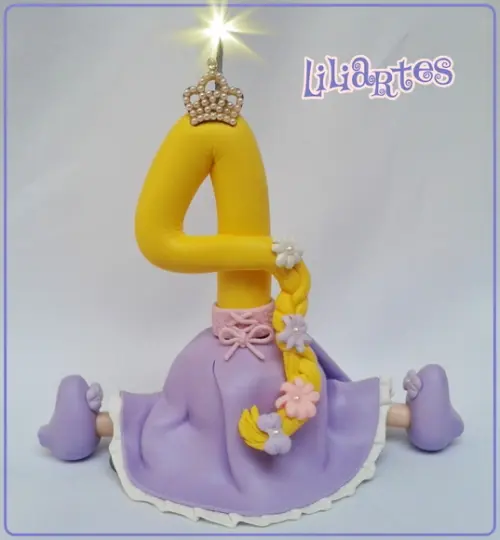 Vela 14 cm- Rapunzel_proibido Cópia