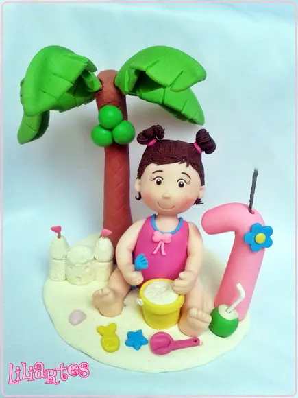 Baby praia by Liliartes/cópia proibida