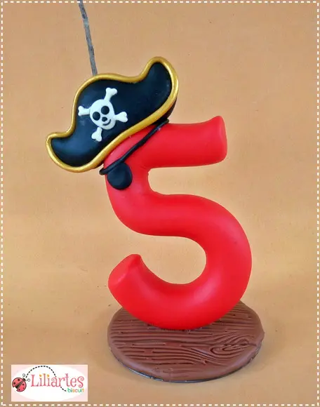 Vela Pirata-estilizada-15cm