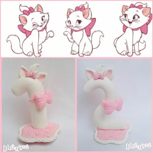 vela Gatinha Marie-cópia proibida