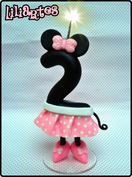 Vela Estilizada 12cm by Liliartes