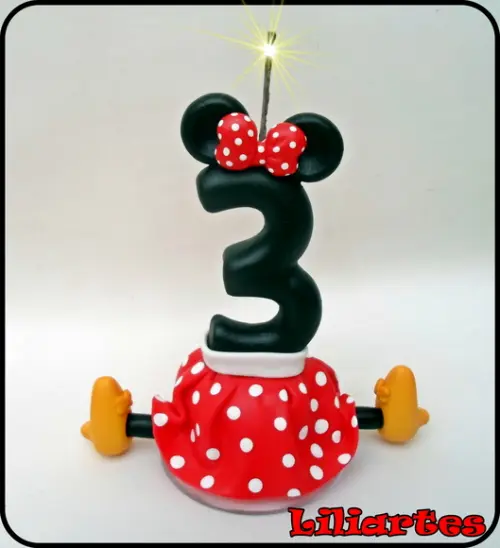 Vela estilizada 15cm _cópia Proibida