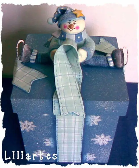 Caixa Natalina_Snowman
