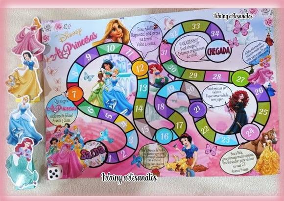 Princesas da Disney Jogo de Tabuleiro