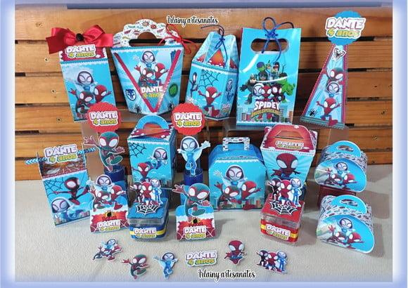 Spidey e Seus Amigos Kit Personalizado