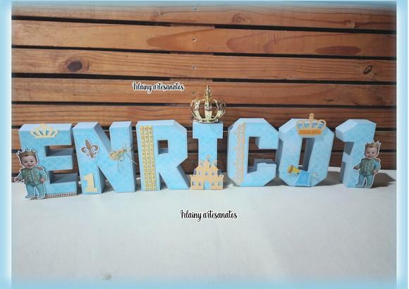 Realeza Letras 3d